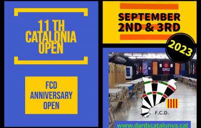 11th Catalonia Open & FCD Anniversariy Open 2023: schedule and general information